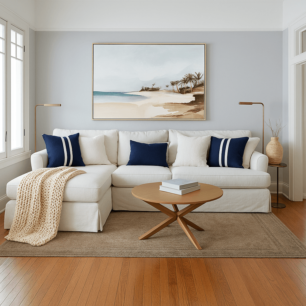 Living room transformation – after